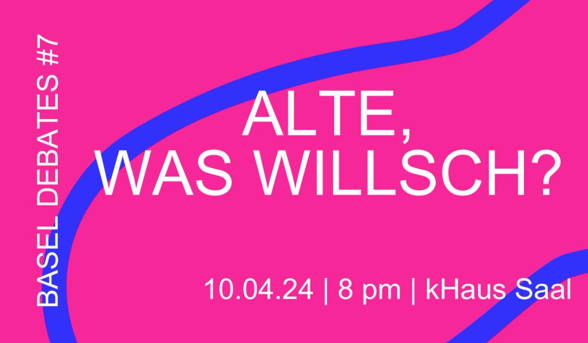 🔊BASEL DEBATES#7 diskutiert am 10. April das Thema Erwachsenwerden (auf Schwiizerdütsch), unter anderem mit Leila Šurković, @FlavienGousset , @FinaGirard , @dominikmuheim , Rahel Leupin und @writingpolitics .👋 Mehr Infos und Anmeldung: t.ly/rptvn