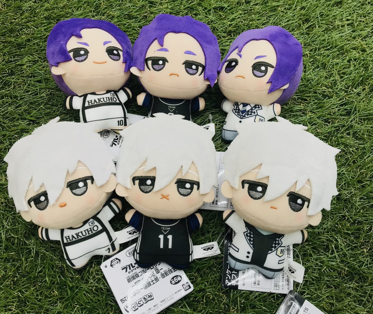 ブルーロック ブルロ チビちびぐるみ ぬいぐるみ 幼少期 全5種 5セット