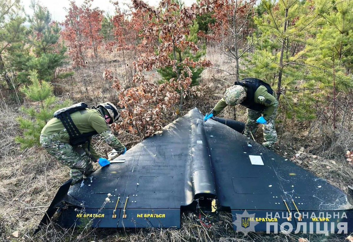 ⚡️🇷🇺Russian kamikaze drone Shahed 136/131 downed/landed by means of electronic warfare