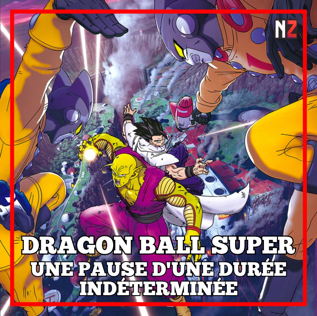 🐉 Le dernier numéro du V-Jump a indiqué que Dragon Ball Super débute une pause dont la durée est pour le moment indéterminée