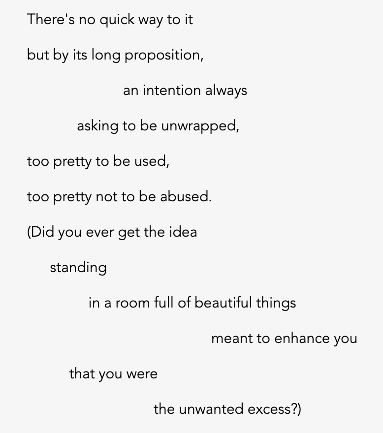 alixbeeston's tweet photo. Anne Anlin Cheng's gorgeous poem written to accompany the cover of Ornamentalism, for #Visualities @MModernity: "(Did you ever get the idea / standing / in a room full of beautiful things / meant to enhance you / that you were / the unwanted excess?)" https://t.co/4VyMHHaaDG https://t.co/3fZMUhSgaa