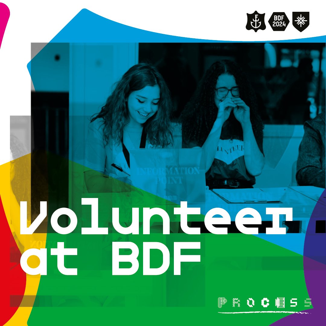 Birmingham (and beyond) we need you! 🫵

Volunteer applications for the 2024 festival are now open. Come and be part of the BDF team for (up to) 3 days in June.

Find out more and apply👇 

birminghamdesignfestival.org.uk/festival/take-…