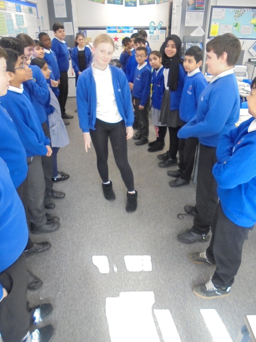 Year 6 have been studying the text 'The Promise' and have been considering the characters' actions and decisions through conscience alley. #WeExceed #ReadingWeek @AP_Literacy