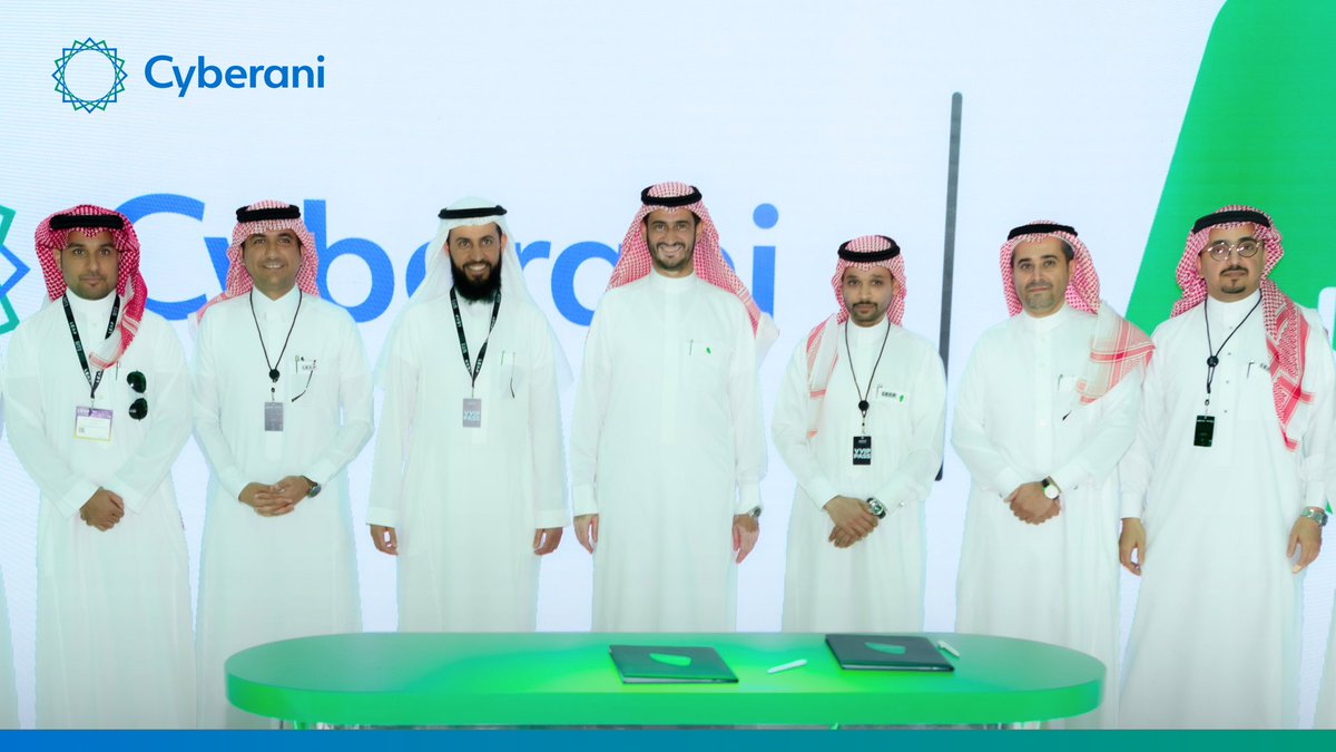 Cyberani, an Aramco Digital company, represented by CEO Mr. Saeed Alsaeed, has signed a memorandum of understanding with Salam Telecommunications represented by CEO Eng. Ahmed Al-Anqari during #LEAP24 to exchange expertise in #cybersecurity and collaborate in providing services