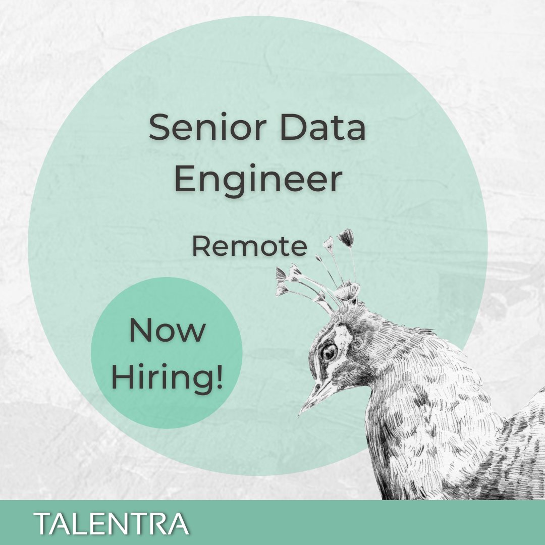 We're hiring a Senior Data Engineer for our client, a top Turkish education technology firm dedicated to enhancing educational outcomes with affordable and personalized learning experiences, including gamified solutions. To apply: talentra.net/Jobs/Detail/se… #recruitment #hiring