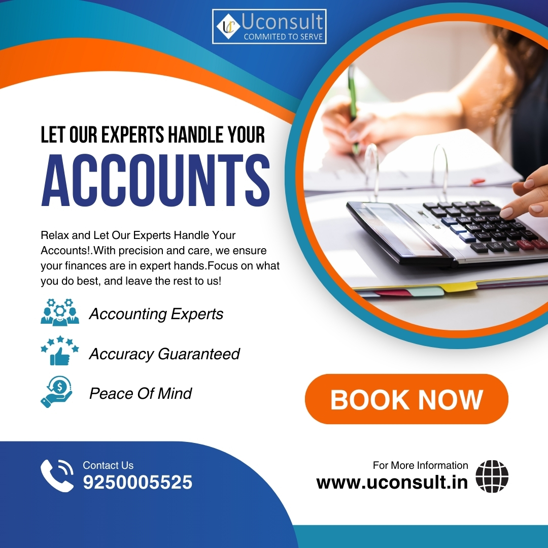 devasinha's tweet image. "Relax and Let Our Experts Handle Your Accounts! 💼✨ With precision and care, we ensure your finances are in expert hands. Focus on what you do best, and leave the rest to us!

Call 9250005525
Visit uconsult.in

#AccountingExperts #FinancialManagement #ExpertHandling