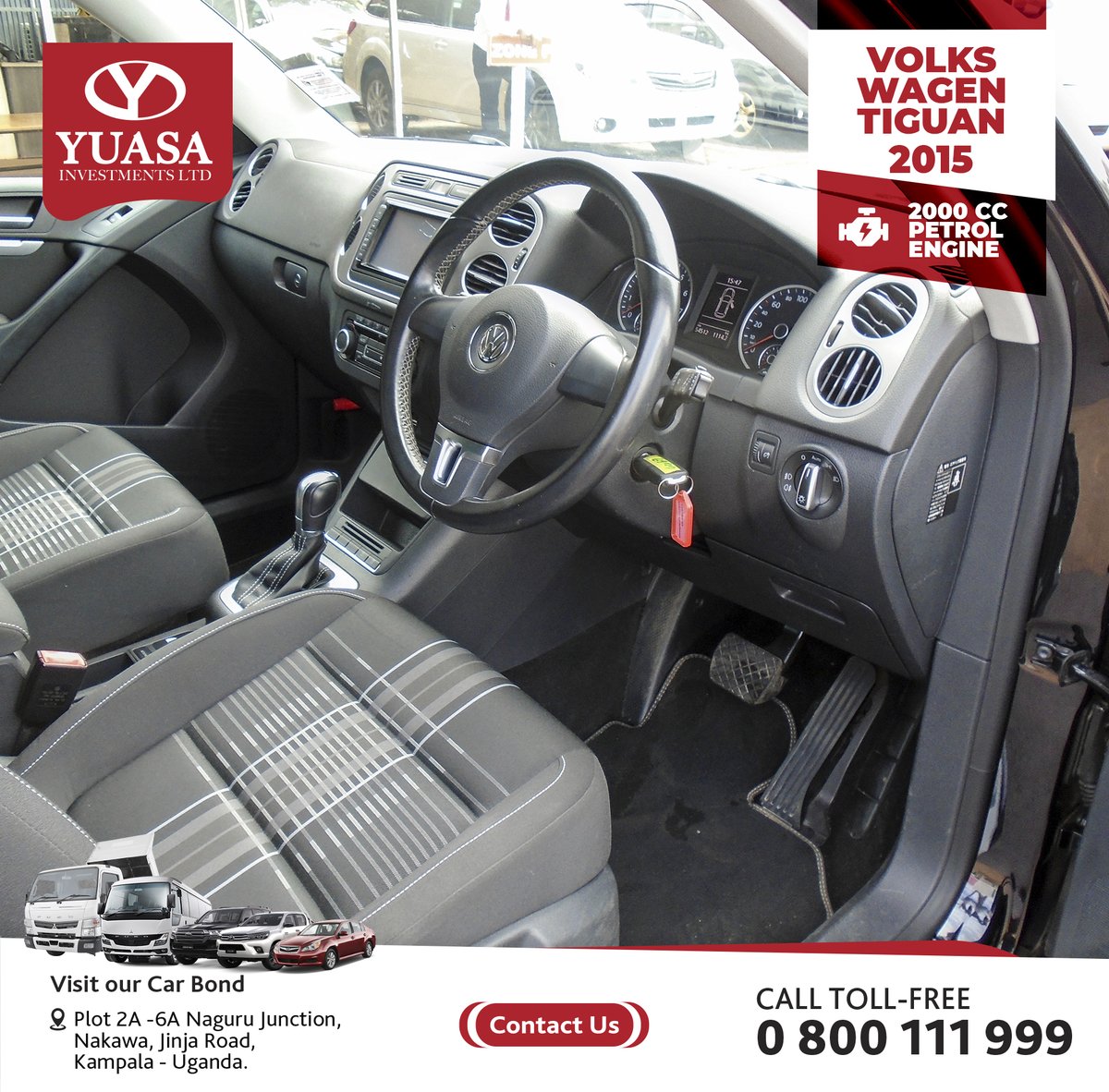 yuasatrading's tweet photo. MORE THAN JUST CARS, WE ARE YOUR KEY TO VALUE!
Call us at 0800 111 999 to seize this opportunity or schedule your test drive today! Visit our Nakawa showroom and let your ideal wheels steal the spotlight!
#YuasaLtdUg #EasterDrive #March #trendingreelsvideo #cars #DriveYourDream https://t.co/bKFW39aAxp