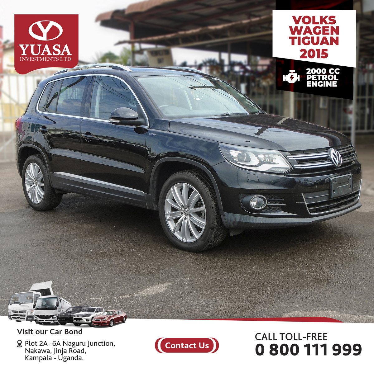 yuasatrading's tweet photo. MORE THAN JUST CARS, WE ARE YOUR KEY TO VALUE!
Call us at 0800 111 999 to seize this opportunity or schedule your test drive today! Visit our Nakawa showroom and let your ideal wheels steal the spotlight!
#YuasaLtdUg #EasterDrive #March #trendingreelsvideo #cars #DriveYourDream https://t.co/bKFW39aAxp