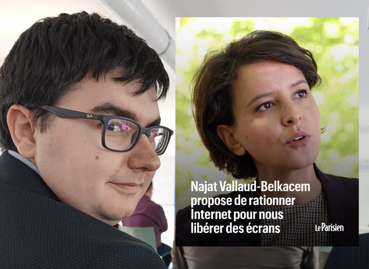 Alexandre Hinger, Délégué national à la communication du PdF : « Rationnons le nombre d'immigrés plutôt que les Gigaoctets »
#NajatVallaudBelkacem #internet #3Go #URSS