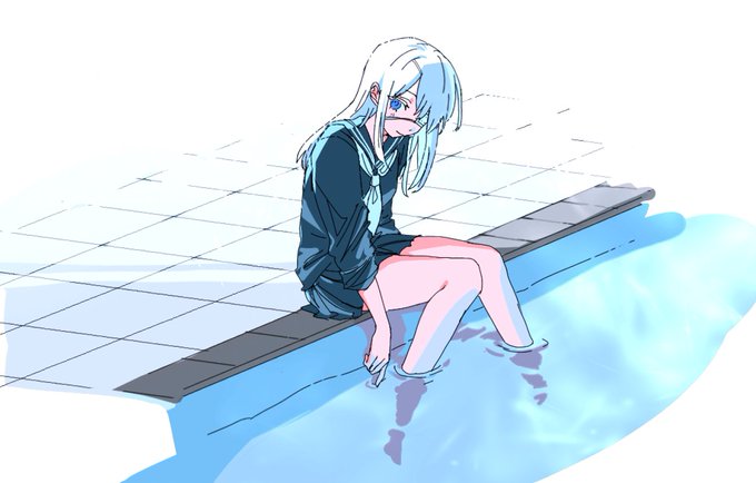 「pool」 illustration images(Latest｜RT&Fav:50)