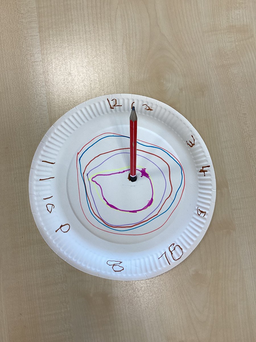 Yr2: On Friday the children made sundials for science week 👩‍🔬 #scienceweek