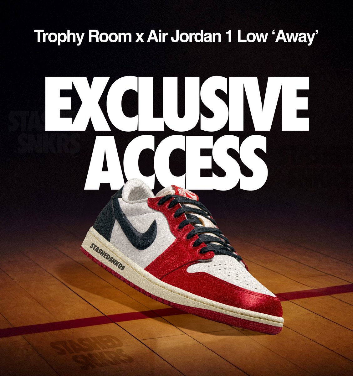 trophy room jordan 1 snkrs app