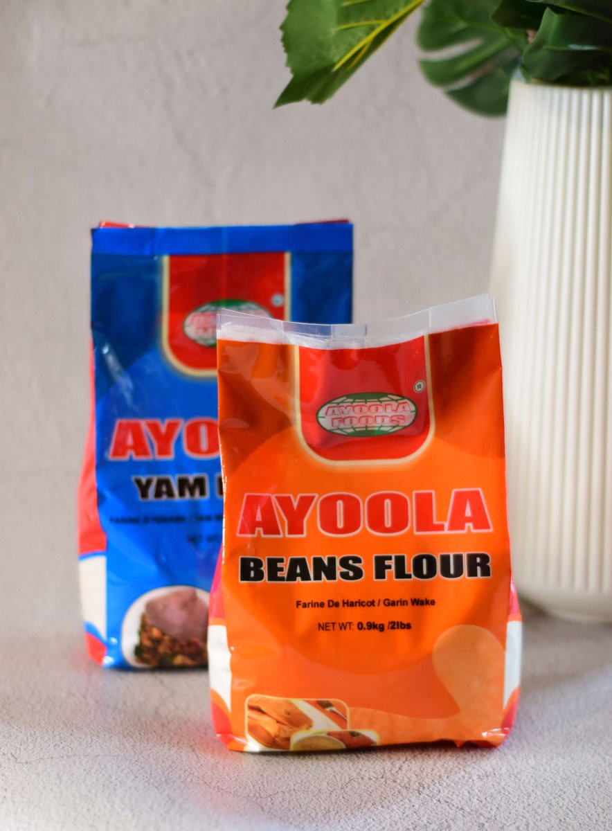 Come over to the nutritious side with Ayoola Beans Flour and Ayoola Yam Flour. It is time to make exciting dishes with delectable duo 😍 

#AyoolaFoods #AyoolaBeansFlour #AyoolaYamFlour #GoodFood #Ramadan #EatRight #MadeInNigeria