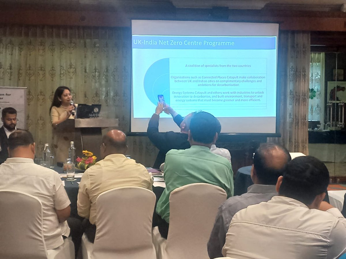 Happy to collaborate for this extremely engaging workshop with government, businesses, academia & experts to contribute to the #NetZero vision of #Bhubaneswar & bring in best practices from the #UK