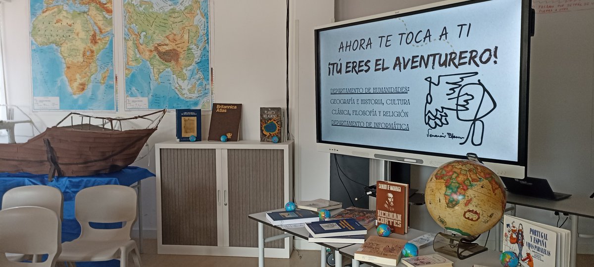 ¡Último ensayo el aula #EFFA para un viaje a través del tiempo en la #radioeducativa Venancio en la Onda! Los departamentos de Humanidades, Comercio e Informática han dejado todo listo para nuestra jornada de #puertasabiertas hoy y mañana. ⚓️🌊#aprendizajeexperiencial #Historia