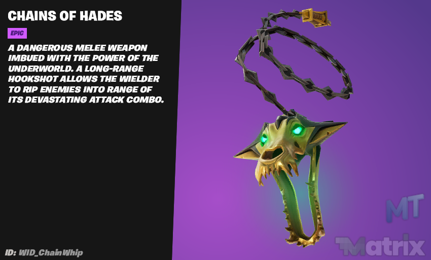 FireMonkey's tweet photo. The Chain of Hades has been hotfixed to do 40 damage on hit one, 40 damage on hit 2, and 70 damage on the third hit in a single. https://t.co/fs0ZhiQNSu