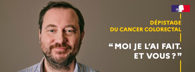 Le dépistage du #CancerColorectal concerne les ♂et les 🚺de 50 à 74 ans, sans symptômes ni antécédents. Le test est à réaliser tous les 2 ans. + d’infos sur bit.ly/doccr2024 #dépistage #SemaineNationaleDeLutteContreLeCancer #MettonsFinAuxCancers @Institut_cancer