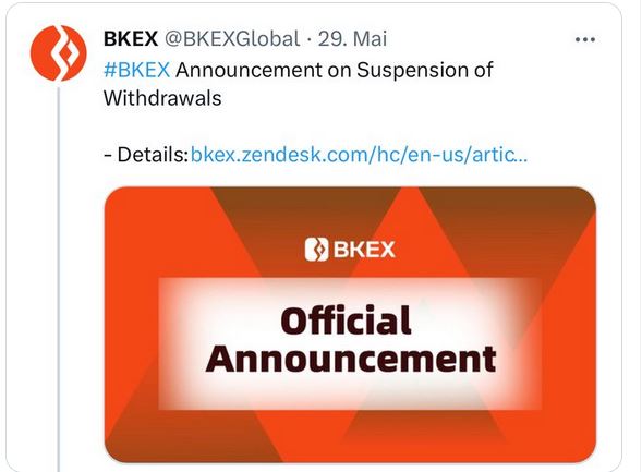 Is it taboo for the media to write about the #BKEX case? The exchange has blocked all withdrawals for its customers for over 296 days and has not provided any information or updates on the case to date. We're talking about fraud, theft but no one cares. It's a real shame $BKEX