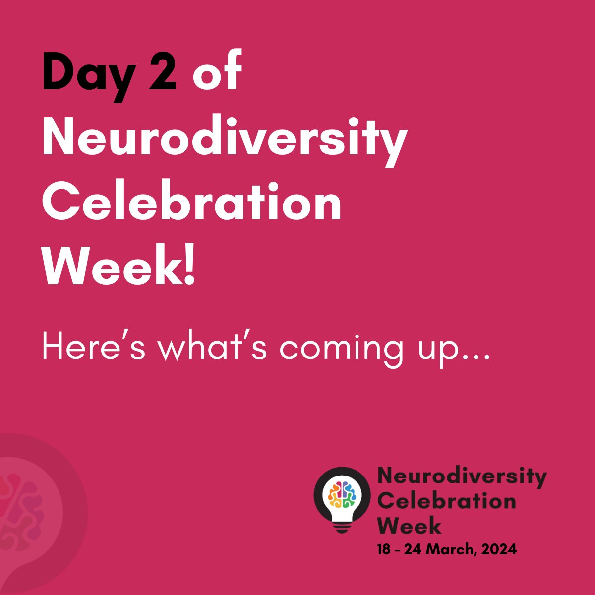 Neurodiversity Celebration Week tweet media