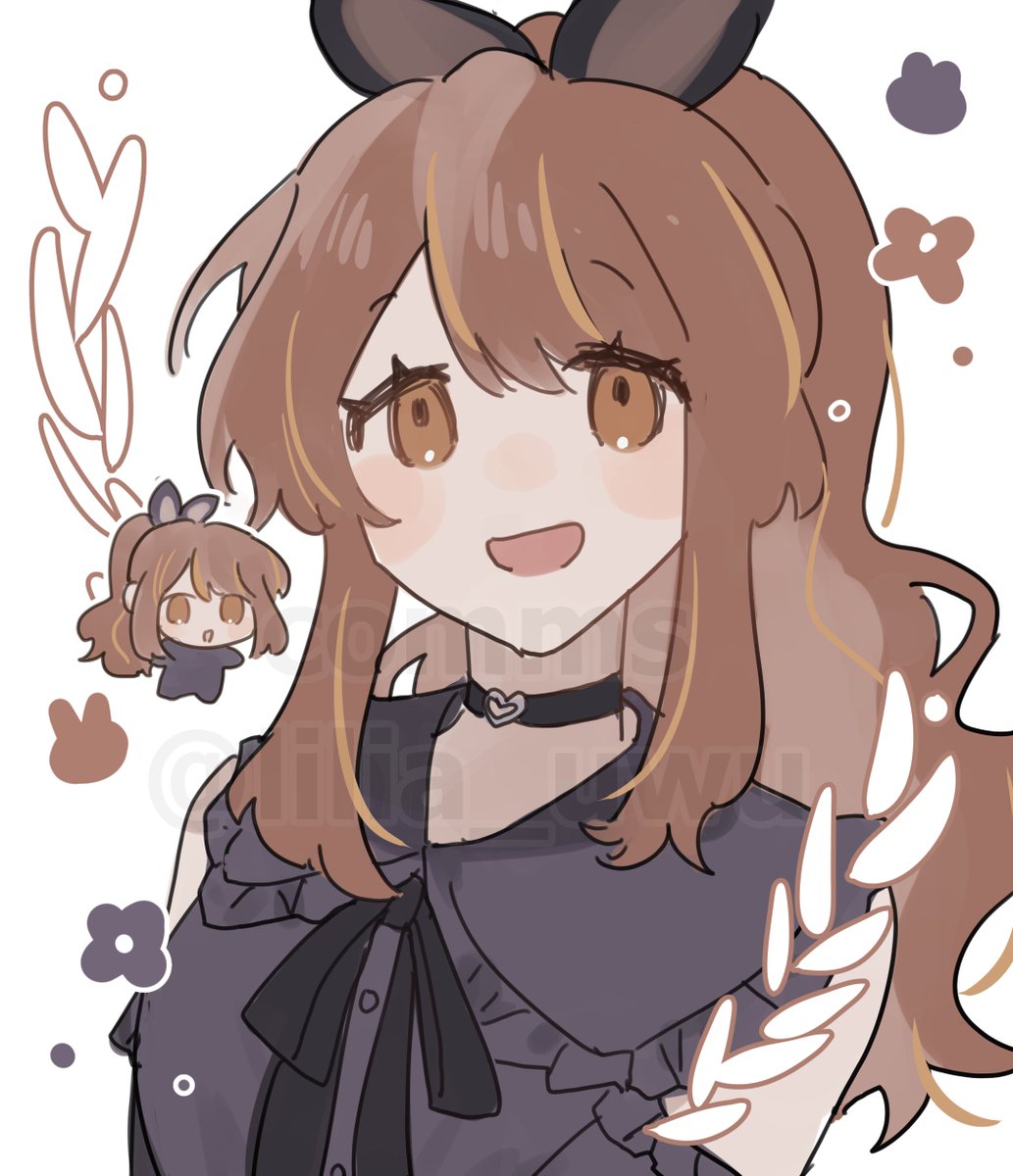 「doodle comms !! (1/3) 」|lilia @ working on comms!のイラスト