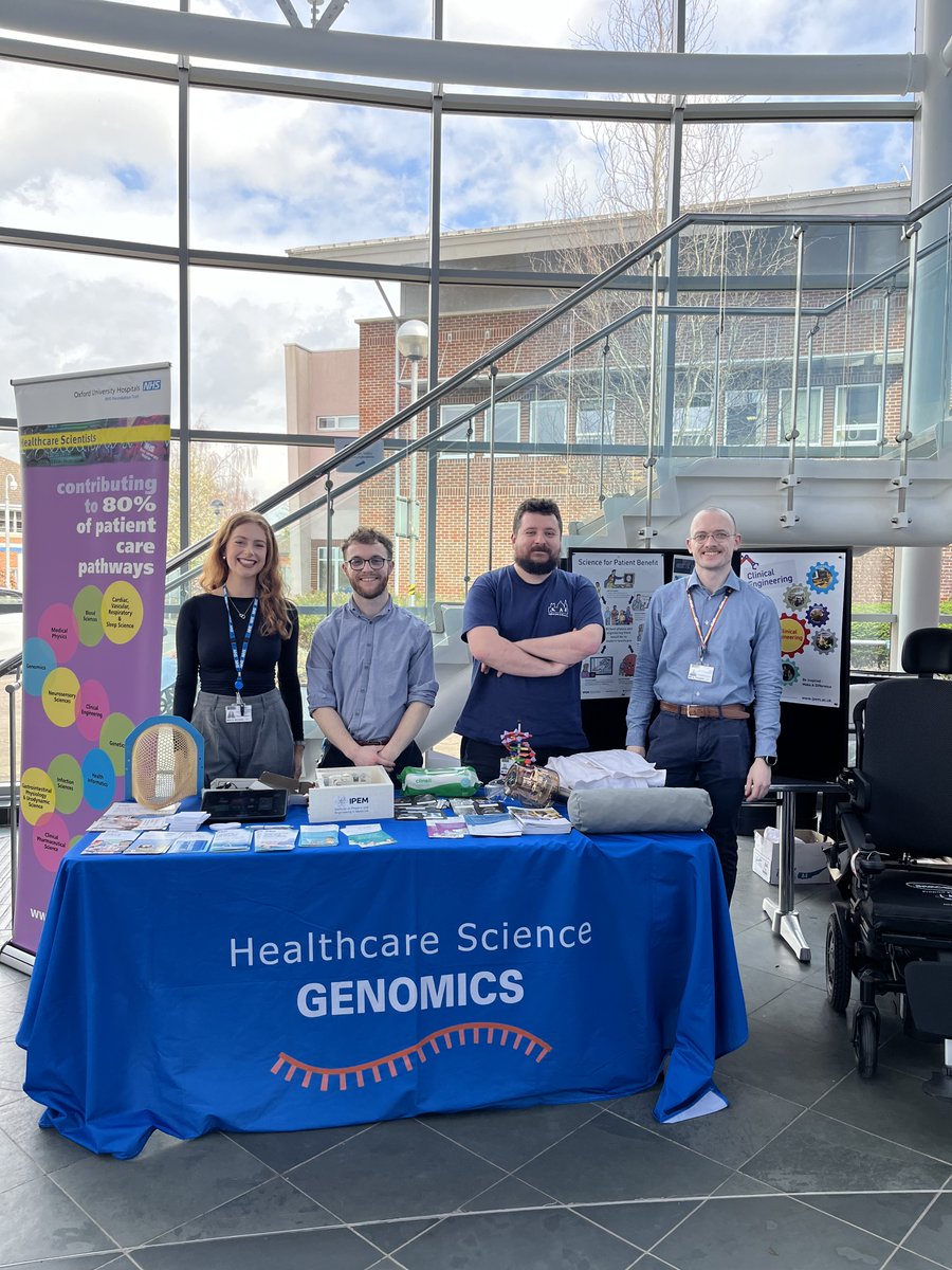 HCScience_Ox's tweet image. Last Friday marked the end of Healthcare Science Week 2024 in Oxford and we are so grateful to all of the dedicated professionals who volunteered their time to promote healthcare science across OUH. #HCSWeek2024

@OUHospitals
@NSHCS
@STPperspectives