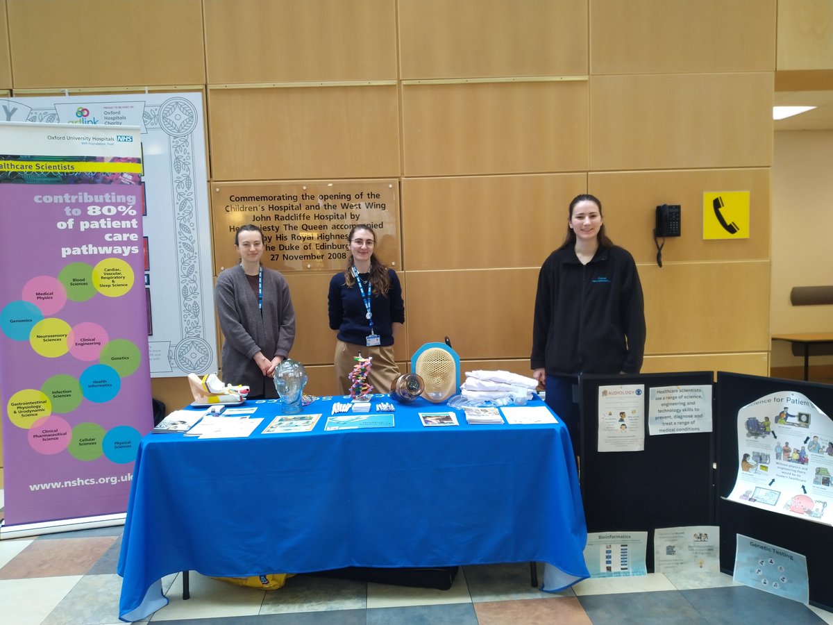 HCScience_Ox's tweet image. Last Friday marked the end of Healthcare Science Week 2024 in Oxford and we are so grateful to all of the dedicated professionals who volunteered their time to promote healthcare science across OUH. #HCSWeek2024

@OUHospitals
@NSHCS
@STPperspectives