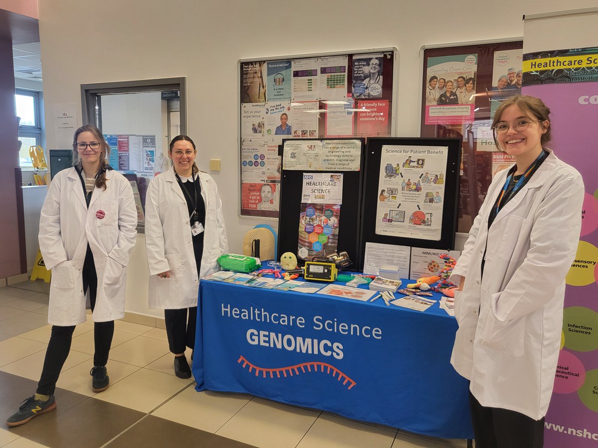 HCScience_Ox's tweet image. Last Friday marked the end of Healthcare Science Week 2024 in Oxford and we are so grateful to all of the dedicated professionals who volunteered their time to promote healthcare science across OUH. #HCSWeek2024

@OUHospitals
@NSHCS
@STPperspectives