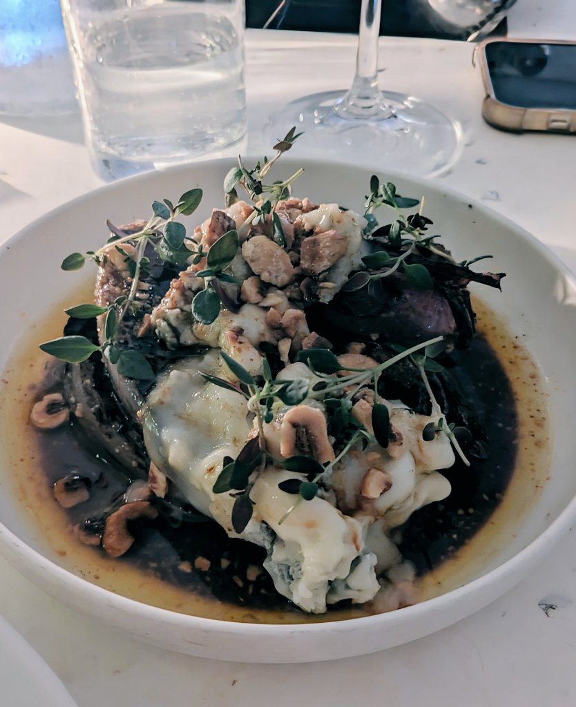 Onion, building block and supporting role of so many dishes, was given top billing at Cor, where glistening petals of Tropea onion - sweet and pointed like a tulip - came drenched in beurre blanc, a tweak of aged balsamic, more of that runny gorgonzola and a rubble of hazelnuts.