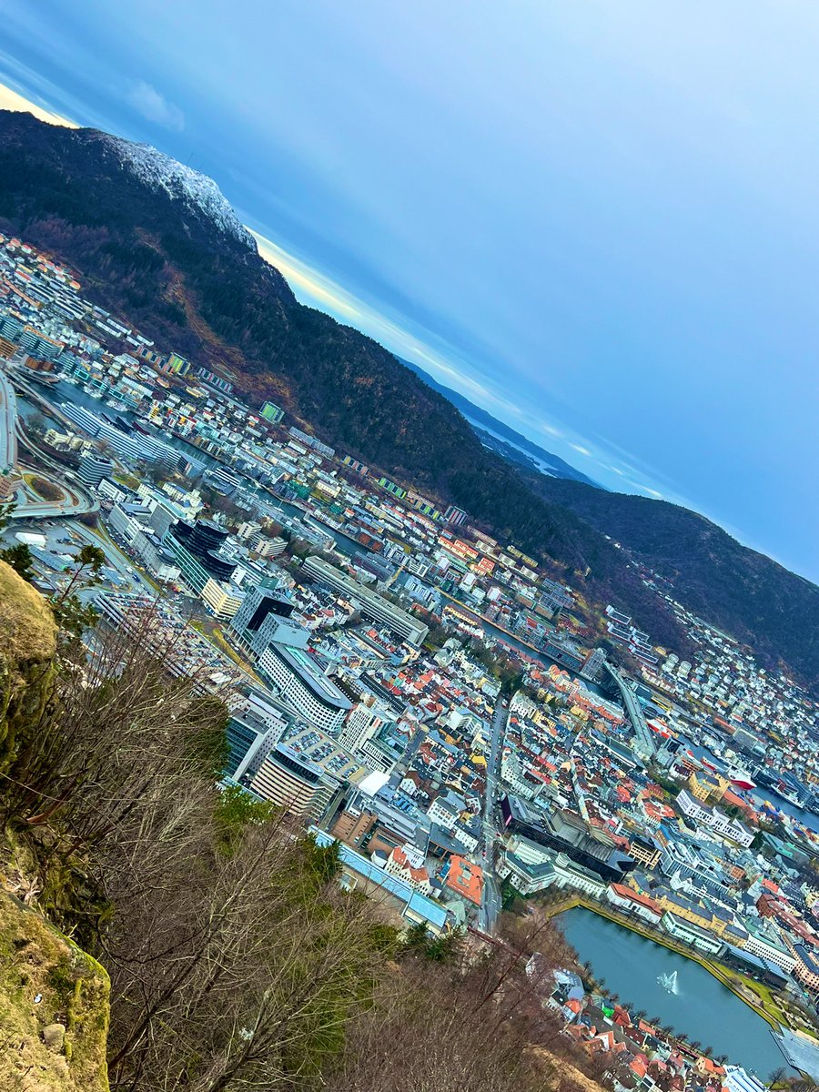 thebrownhat's tweet photo. #4photos day 5 #Bergen #Norway #ScandiMoon - Fløibanen funicular with views of city and surrounding area, troll forest and a red squirrel Then roam of Old Bergen and the Hanseatic area https://t.co/FnCEnDhcpp