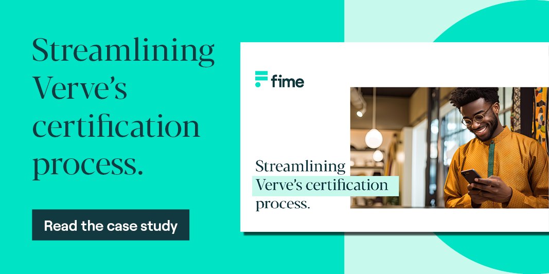 FIMEnews's tweet photo. #FimeCaseStudy | Fime helped streamline @VerveCard’s certification process. Using #FimeTestFactory, Verve can automate its own #certification processes through a cloud-based portal.
Share your challenge ▶️domesticschemes@fime.com
Learn more ▶️ https://t.co/M4OvQUHmQf https://t.co/ltvFF2lw3q