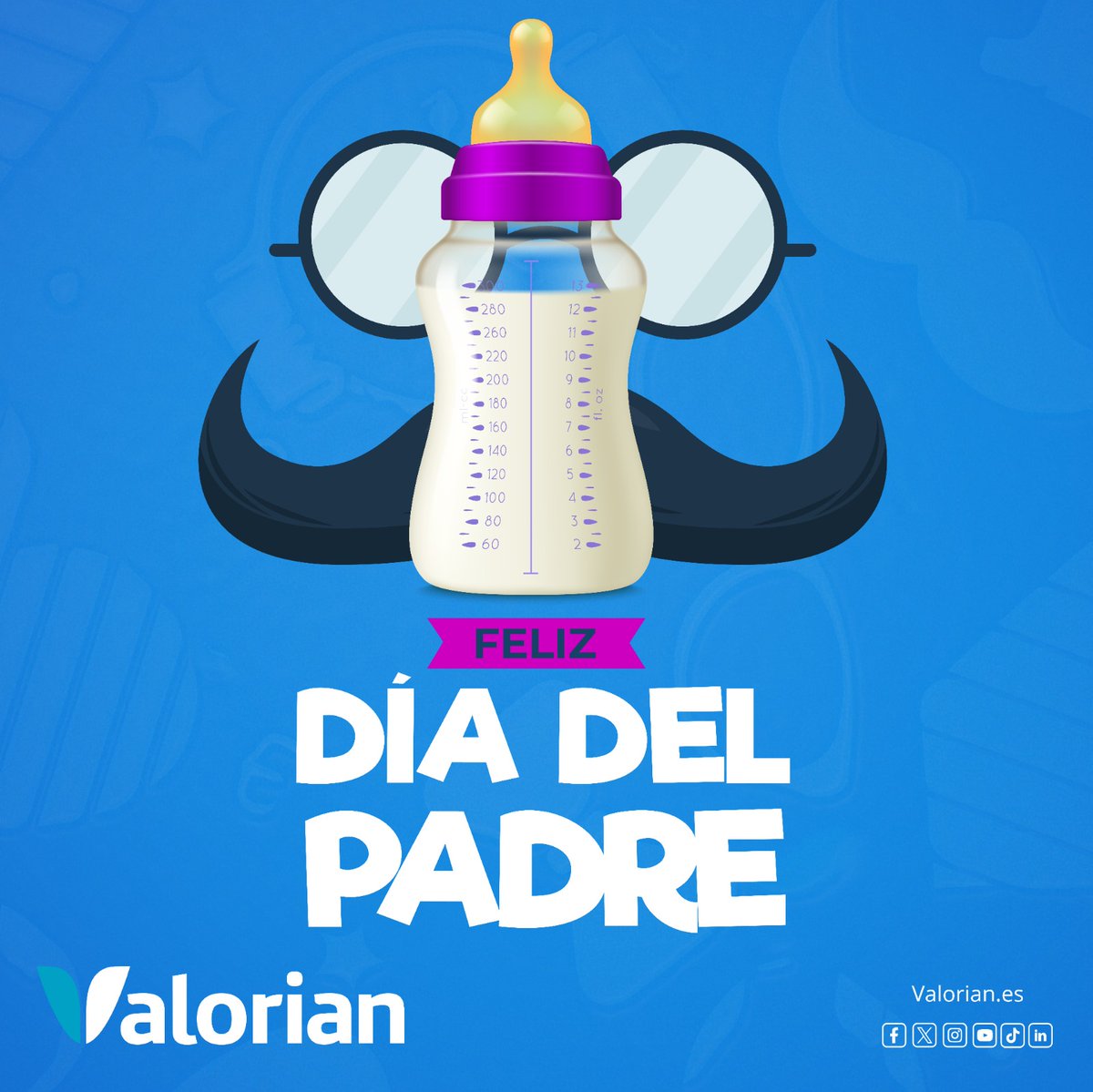 Valorianenred's tweet photo. Desde Valorian os deseamos un Feliz Día del Padre

#DíaDelPadre❤️ #19Marzo #FelizDiaDelPadre https://t.co/la67IZqjjQ