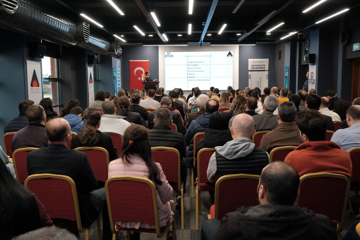 15 Mart 2024 tarihinde 127 kişi katılımı 117 firma temsili ile gerçekleşen dönemlik rapor eğitimimize katılım sağlayan tüm girişimcilerimize ve mali müşavirlerine teşekkür ederiz. 
#anadoluteknolojiaraştırmaparkı #atap #eskişehirteknolojigeliştirmebölgesi #etgb #dönemlikrapor
