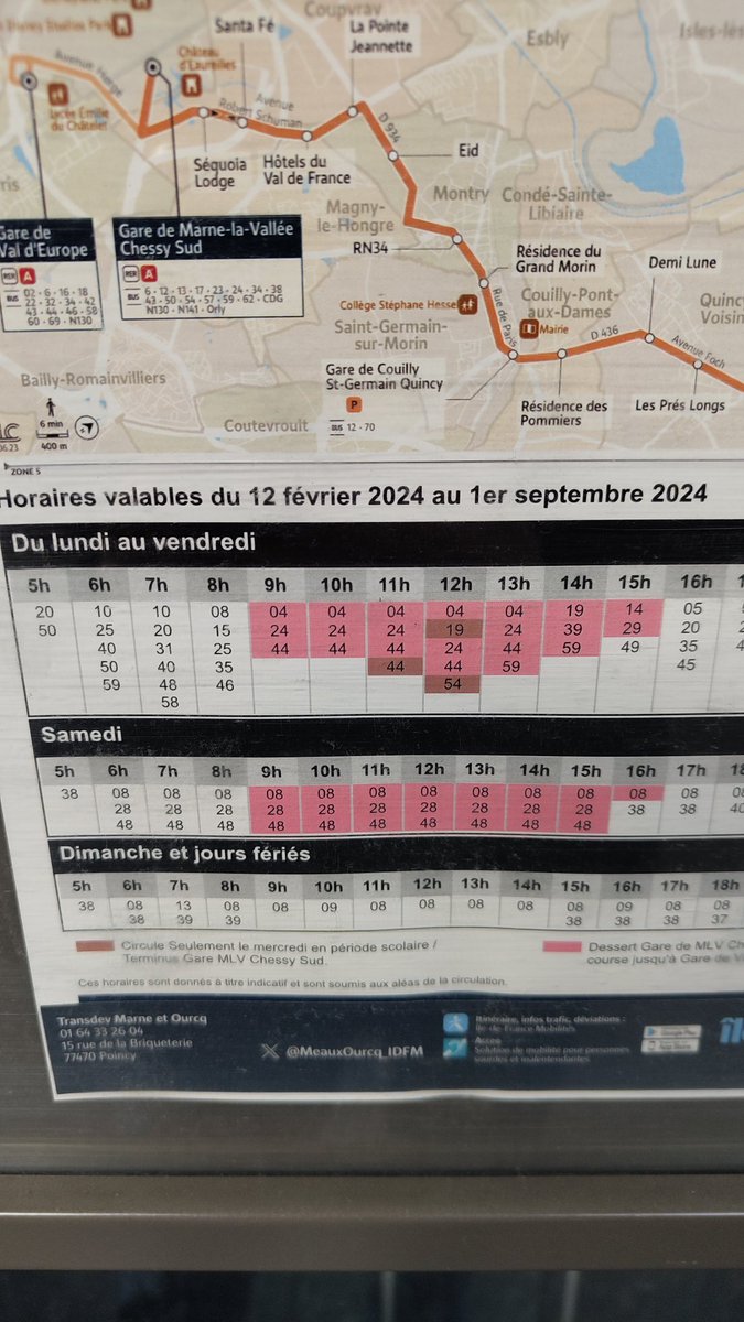 c1emen7's tweet photo. @MeauxOurcq_IDFM et @IDFmobilites vous expliquez comment le fait que les horaires de votre pdf valables jusqu'en septembre 2024 pour les horaires du 19 diffèrent des horaires a l'arrêt de bus elles aussi valables jusqu'en septembre 2024 ?
Merci pour le retard au travail ! 😤 https://t.co/CGbvCXxRad