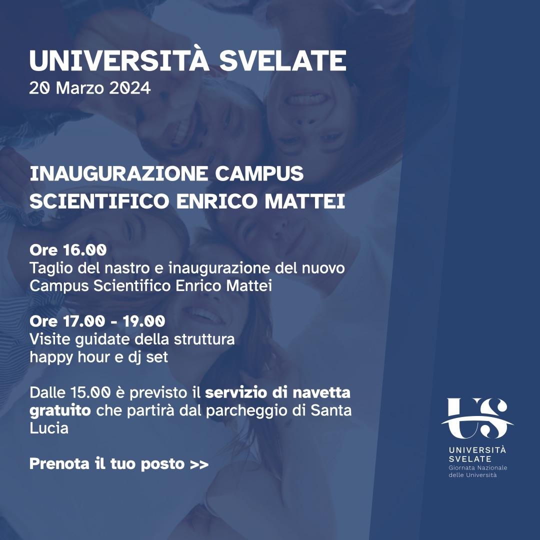 🎯 UNIVERSITÀ SVELATE 👀 Anche Uniurb aderisce a #UniversitàSvelate, la Giornata Nazionale delle Università indetta dalla CRUI, al fine di condividere il patrimonio scientifico e culturale dell'Ateneo. 🗓️ #20marzo 🔍 Prenota gli ultimi posti disponibili 🎟️ uniurb.it/universita-sve…