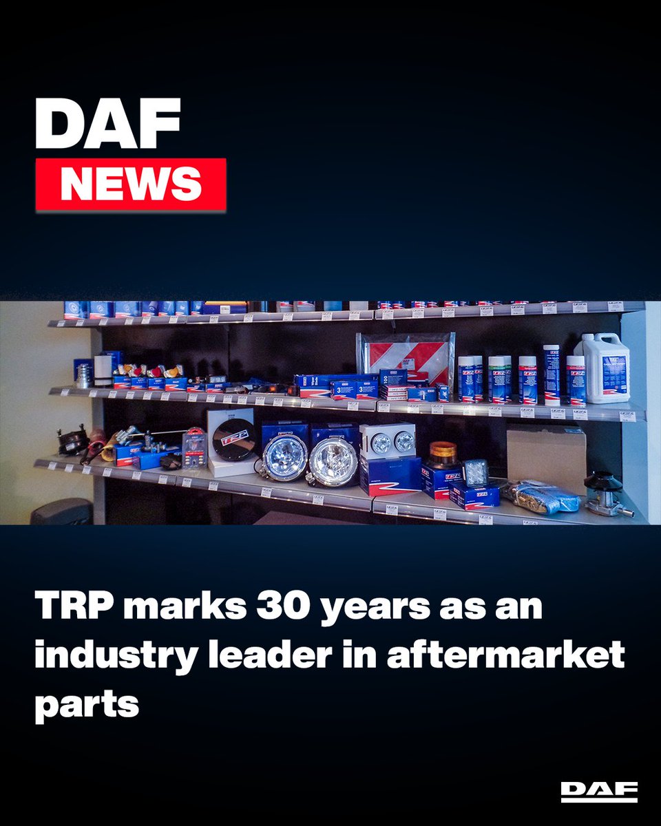 🗣️ Laura Bloch, PACCAR Parts general manager: “Over the last 30 years, the TRP brand has delivered valuable, dependable parts and service our customers rely on every day.” Read more: brnw.ch/21wI03z #truck | #parts