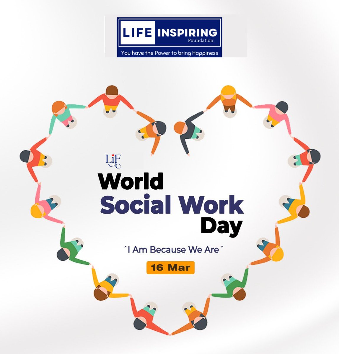 LiF_NGO's tweet photo. Happy World Social Work Day!
We’d like to take this moment to say a huge thank you to all of our social workers, for everything you do!
visits: https://t.co/lINdGSnlfb
#SocialWork #WorldSocialWorkDay #SocialWorker #LiF #LiFNGO #LifeInspiringFoundation #LiFNGOOrg https://t.co/jF2ljaloq6