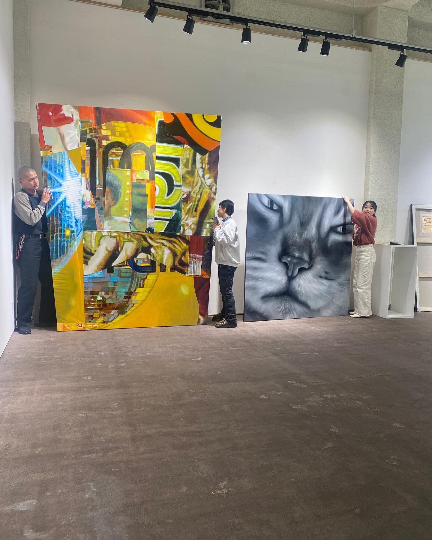 油絵　船越ギャラリー Kazuo Kasai Gallery - 