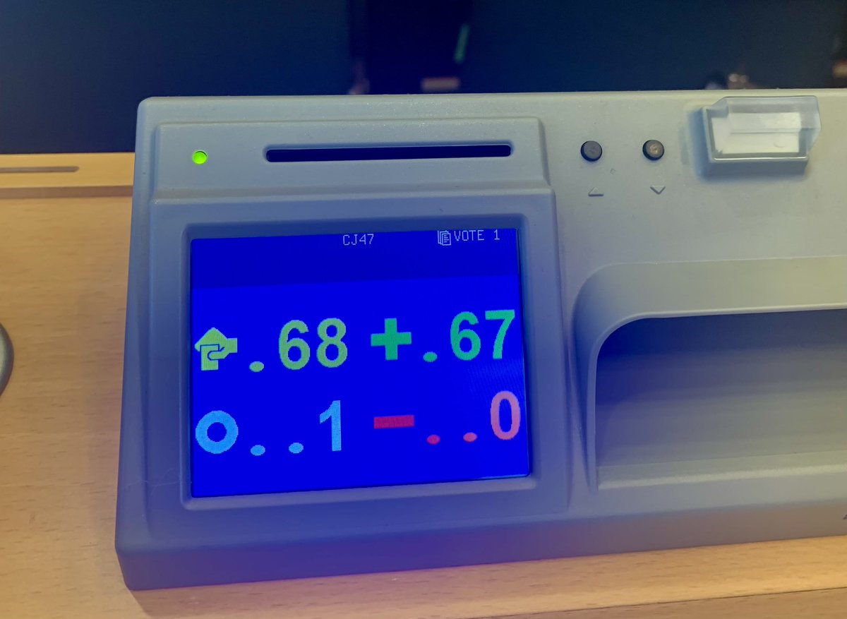 ✅ <a href="/EPSocialAffairs/">EMPL Committee Press</a> and <a href="/EP_Justice/">LIBE Committee Press</a> MEPs have endorsed the provisional agreement on the extension of the EU Disability Card and Parking Card to third country nationals in the EU. 

👏 <a href="/ToineMandersEP/">Toine Manders</a> and <a href="/AliceBahKuhnke/">Alice Bah Kuhnke</a> 

🗳️: 67 ⬆️, 0 ⬇️, 1 ↔️.