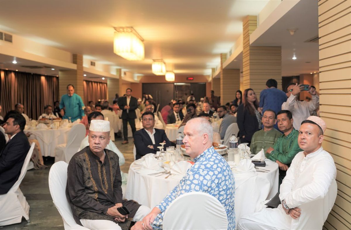 I really enjoyed hosting yesterday’s BHC Iftar in Sylhet for our local partners and friends, organised by my consular team. People-to-people links play an important role in the UK’s strong relationship with Bangladesh. Hope to make our #BritBanglaBondhon even stronger!