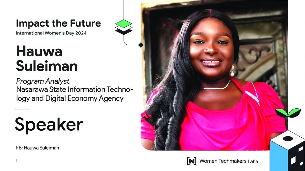 wtm_lafia's tweet photo. Meet our speaker/panelist...
@dtwinqle is a Business Development Executive and  programme analyst who has made various contributions in the industry in promoting digital inclusion.
Join us:
https://t.co/P4NIUmEk8c

#ImpactTheFuture #IWDLafia24 #WTMLafia https://t.co/dx6wUw7FdU