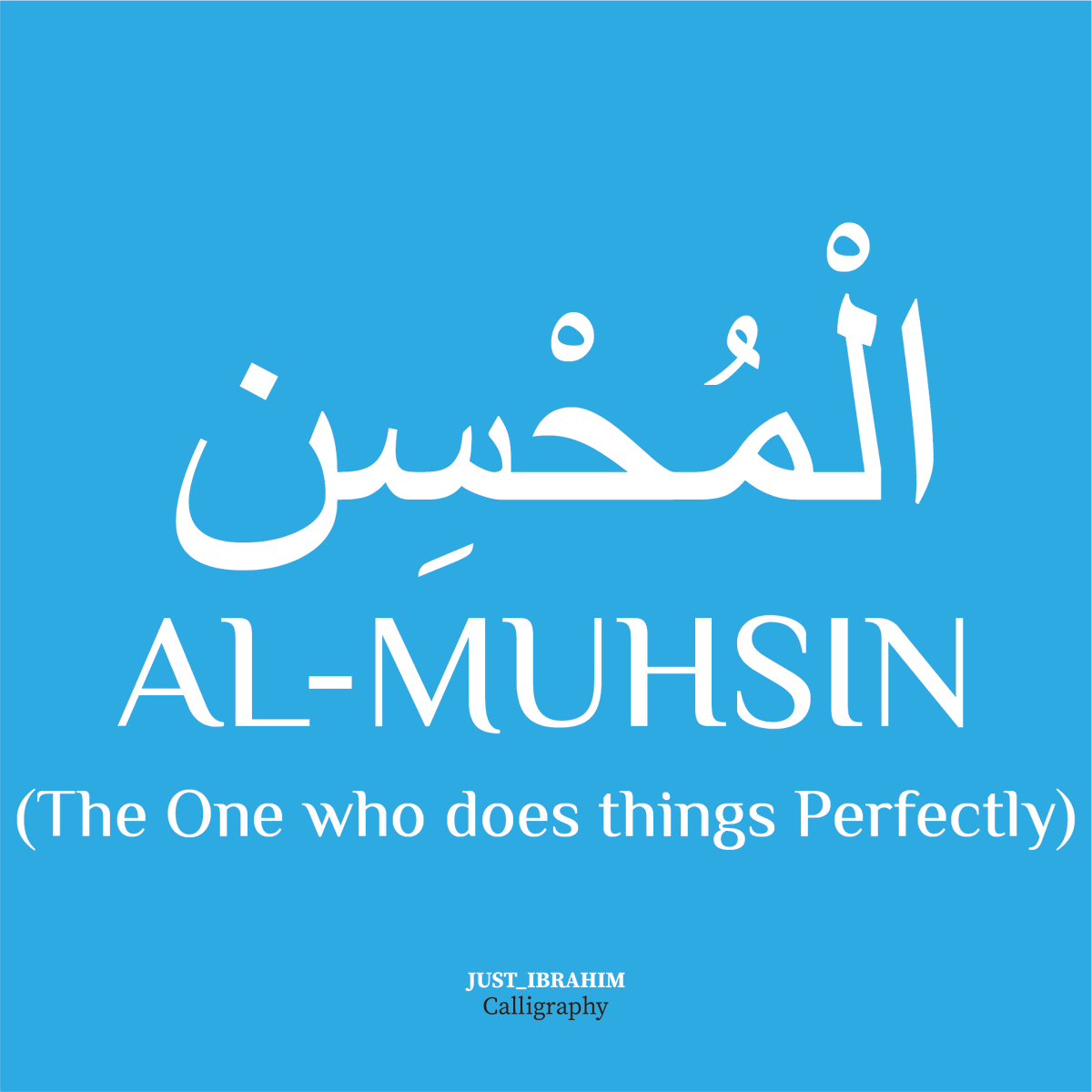 JI__Calligraphy's tweet photo. #99NamesofAllāh https://t.co/wse0bCH5yk