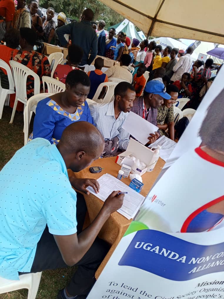 One of UNCDA's mandates is to network and have partnerships in the fight against NCDs. On the 15th of March UNCDA joined the Bushenyi district during the International Women’s Day celebrations and provided NCD services like screening, and health talks. @KwizeraChris8 @Intercancer