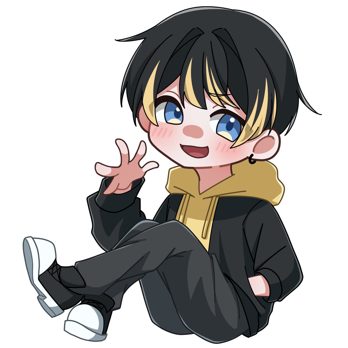 PETA_uv's tweet photo. アイコン変わりましたー！！

いちごさんが描いてくれた！
可愛すぎるでしょぉぉぉ🤩

新生ぺたよろしくお願いします！ https://t.co/5Lj9MYtcom
