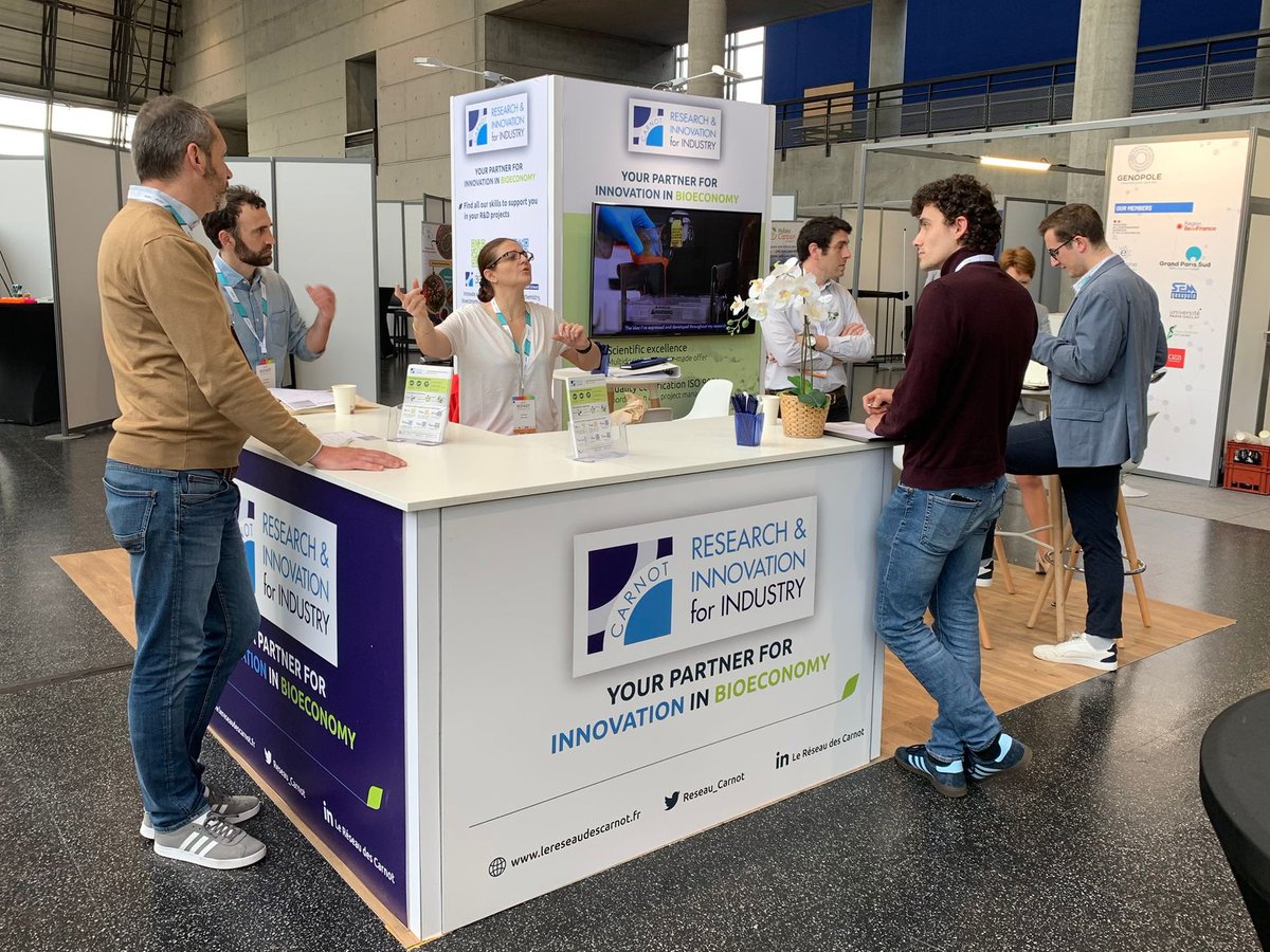 CarnotMica's tweet photo. Le @Reseau_Carnot à @BIOKETech c'est maintenant !
Rencontrez dès aujourd'hui notre chargée de partenariats industriels Lydie Daou pour parler #innovation et #RetD dans le domaine de la bioéconomie.
📍Centre des Congrès, Reims - Stand n°39 https://t.co/ct5zbp9cqZ