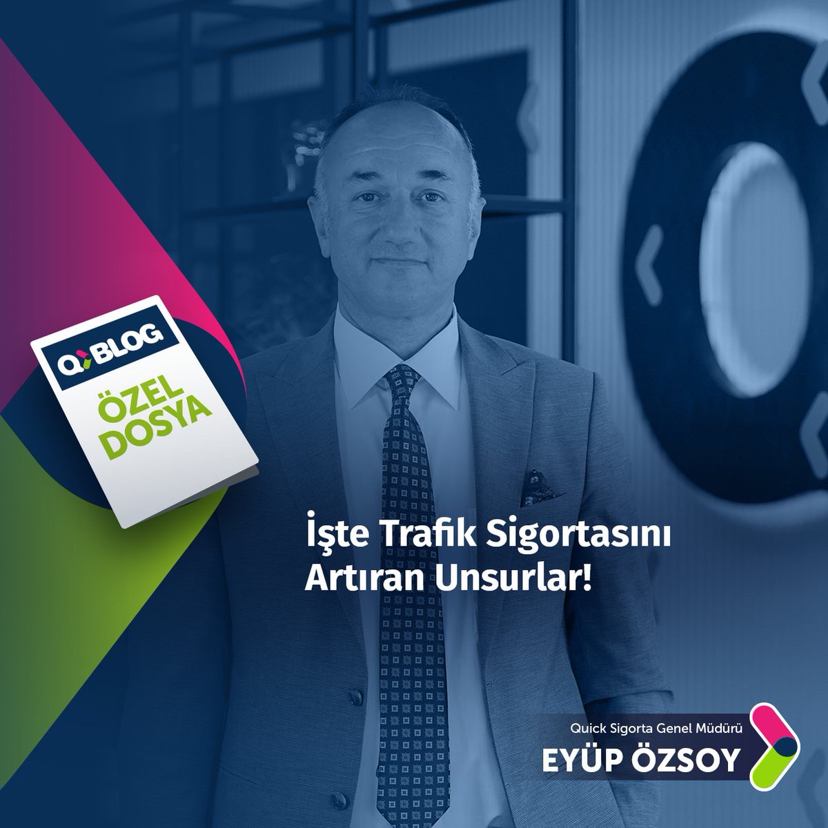 Quick Sigorta Genel Müdürü Eyüp Özsoy, zorunlu trafik sigortasının artmasına neden olan unsurları kalem kalem #QBlog'da anlattı. 🚗 Detaylar: 👉🏻 blog.quicksigorta.com/sigortacilik/i… #TrafikSigortası #QuickSigorta