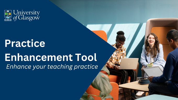 This week, @UofGlasgow launched the Practice Enhancement Tool (PET) to support teaching staff. Fill out your PET before April 11th and learn how to enhance your assessment practice. #UofGPET