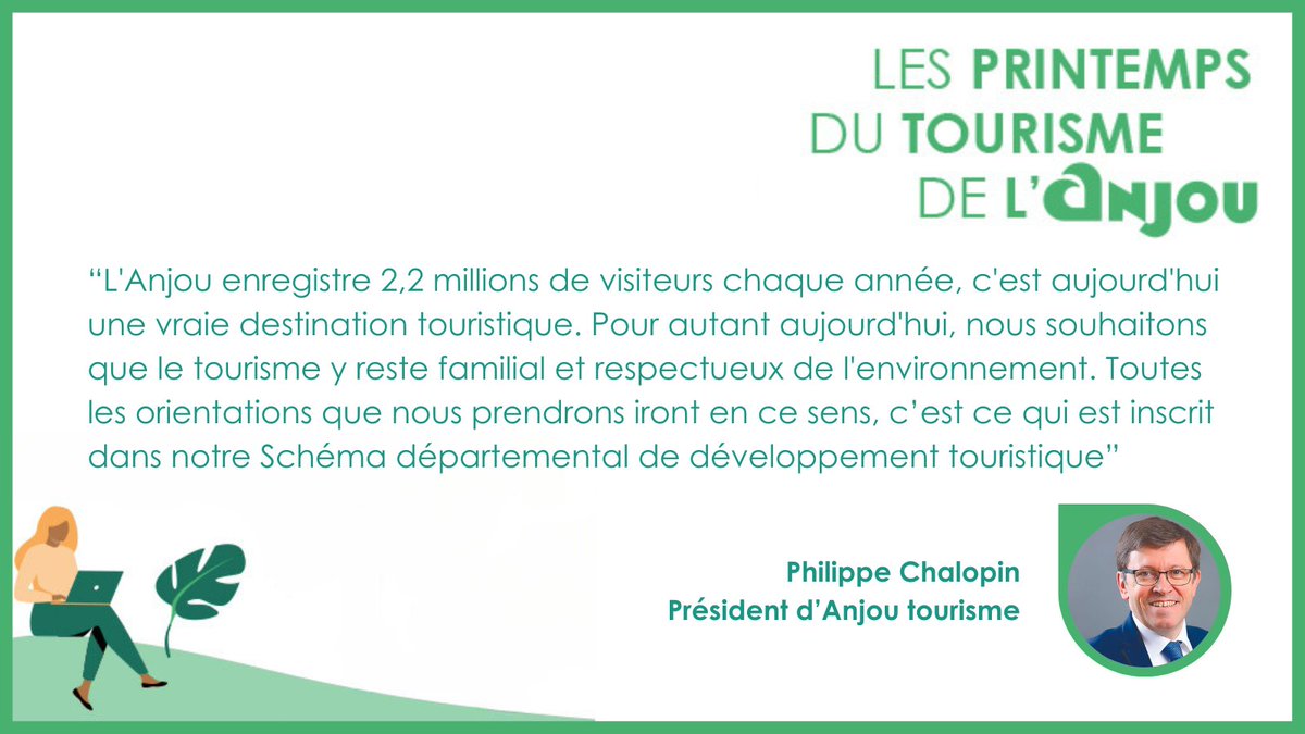 🎙️Ouverture des Printemps du #tourisme en #Anjou 2024 avec Philippe Chalopin et Jean-René Morice, les présidents d'Anjou tourisme et de l'Esthua, co-organisateurs de cette journée professionnelle.