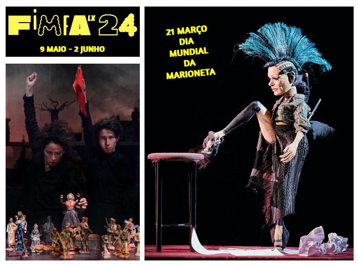 FIMFA's tweet image. Dia Mundial da Marioneta - 21 de março, 18h, celebramos no Teatro São Luiz: apresentação do programa da 24ª edição do FIMFA Lx - Festival Internacional de Marionetas e Formas Animadas, que irá decorrer entre 9 de maio e 2 de junho + Entrega do Prémio Henrique Delgado! Venham!