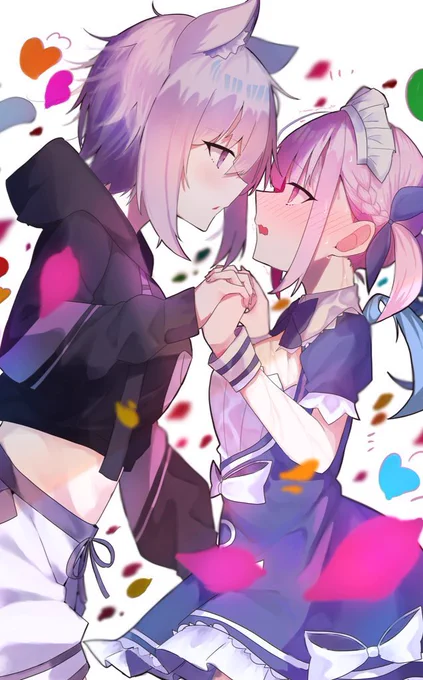 こういうてぇてぇ欲しい人いいねして!多かったら違うホロメンでこういうてぇてぇ描く 