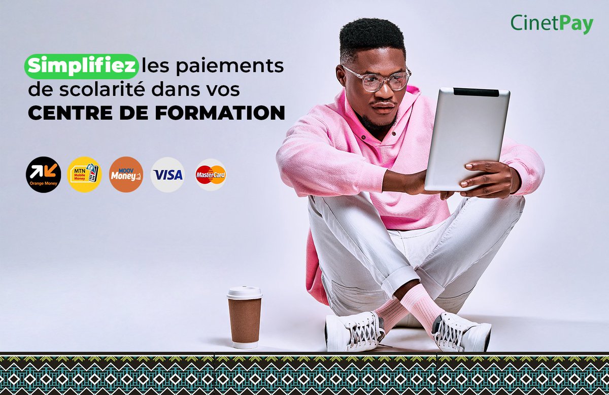 Offrez à vos étudiants une expérience de paiement en ligne sécurisée et sans tracas.
Préparez-vous à embrasser l'efficacité numérique dès maintenant.
Créez votre compte dès aujourd'hui ! 👉bit.ly/3QMyANp

#CinetPay #PaiementEnLigne #CartesBancaires #MobileMoney